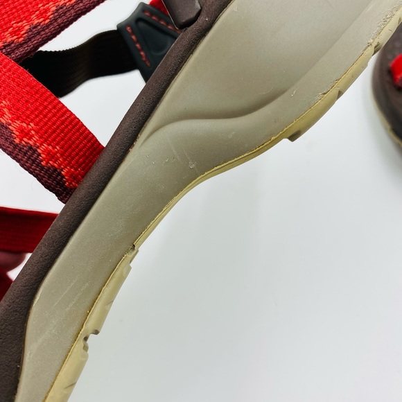 Chaco Sandal Z1 Classic Sport Red/Brown Women’s 11 - Picture 10 of 13